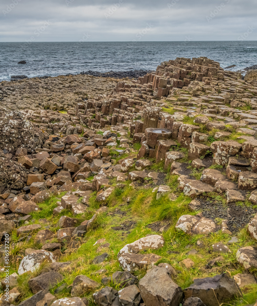 UNESCO World Heritage Site Giant's Causeway, Northern Ireland