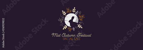 Mid Autumn Festival sale banner.