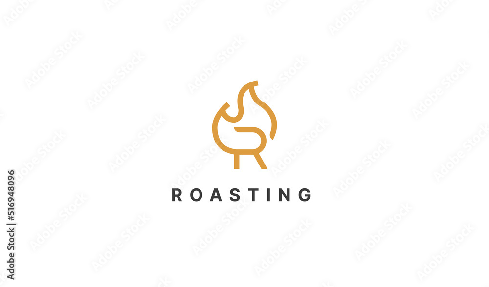 Abstract Initial Letter R with Fire Flame Logo. Yellow and Grey isolated on White Background. Usable For Business and Branding Logos. Flat Vector Logo Design Template Element. Abstract Initial Letter R with Fire Flame Logo. Yellow and Grey isolated on White Background. Usable For Business and Branding Logos. Flat Vector Logo Design Template Element.