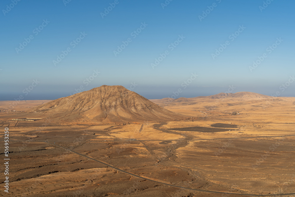 Mountain on the Island of Fuerteventura Mountain on the Island of Fuerteventura
