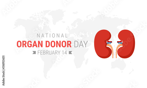 National organ donor day with Kidneys