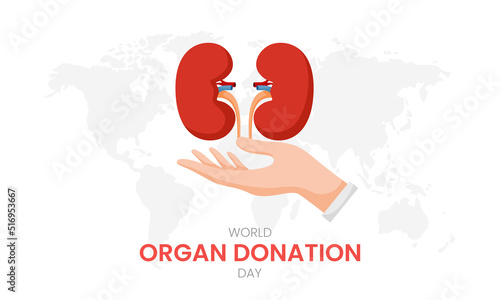 National organ donor day with Kidneys
