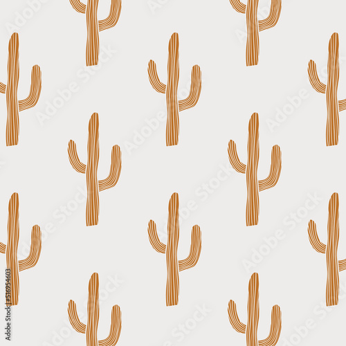cactus pattern, wild west