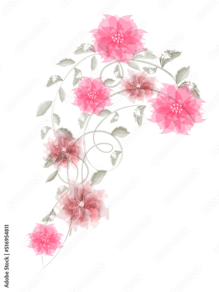 pink flowers pink flowers