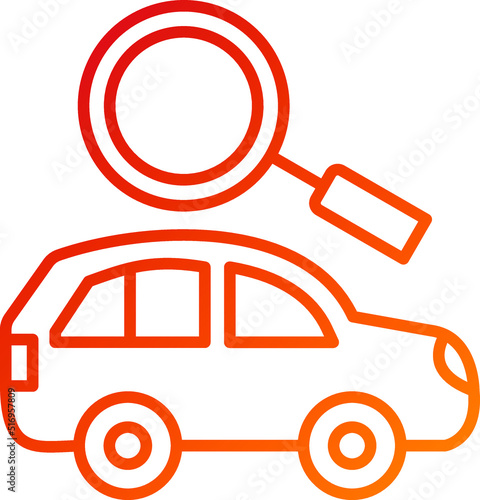 Car Finder Icon Style