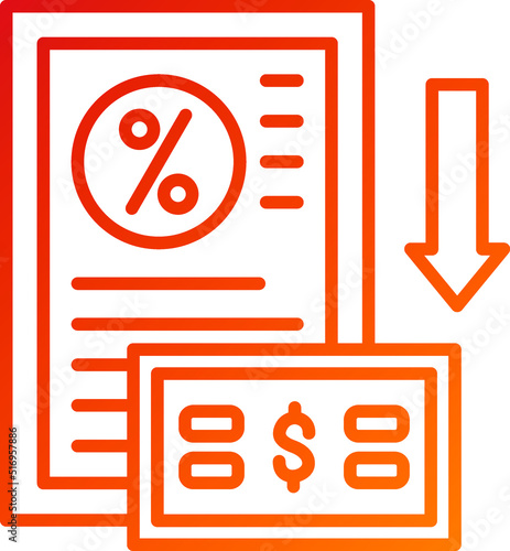 Down Payment Icon Style