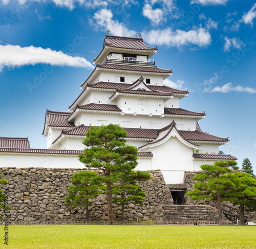 鶴ヶ城　若松城