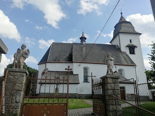 Kostel Nanebevzetí Panny Marie Číhošť, Cihost miracle,Havlíčkův Brod District,Vysočina Region,Czech Republic,Europe,the priest Josef Toufar photo