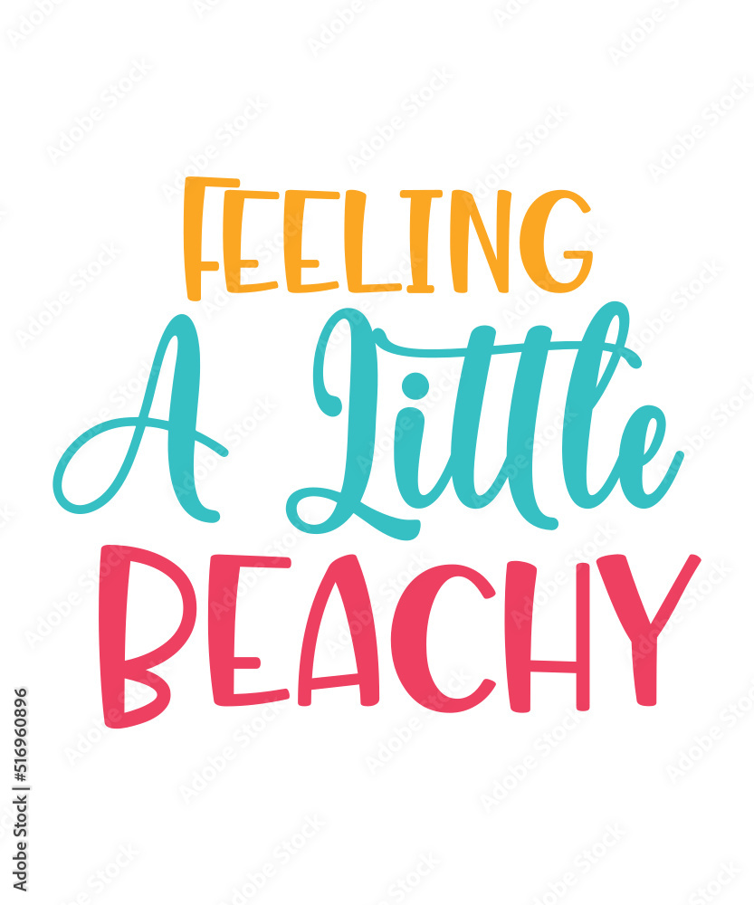 Summer SVG, Beach Svg Bundle, Summertime, Funny Beach Quotes Svg, Salty ...