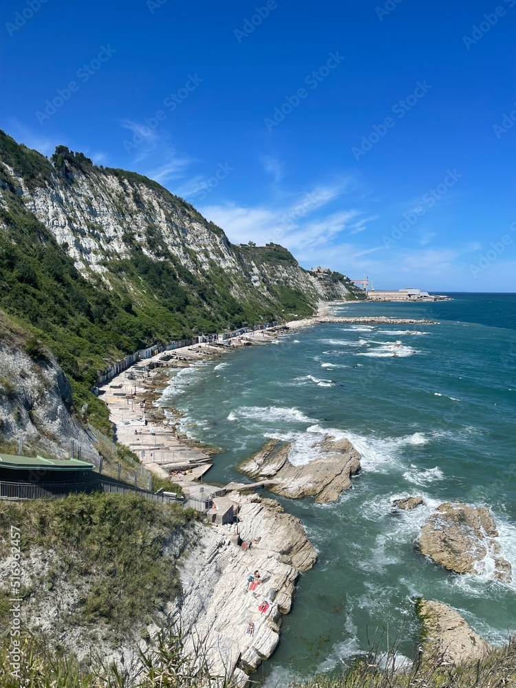 Küste nähe Ancona, Italy Küste nähe Ancona, Italy