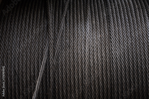 Winding Sling Wire Steel pattern for Background.