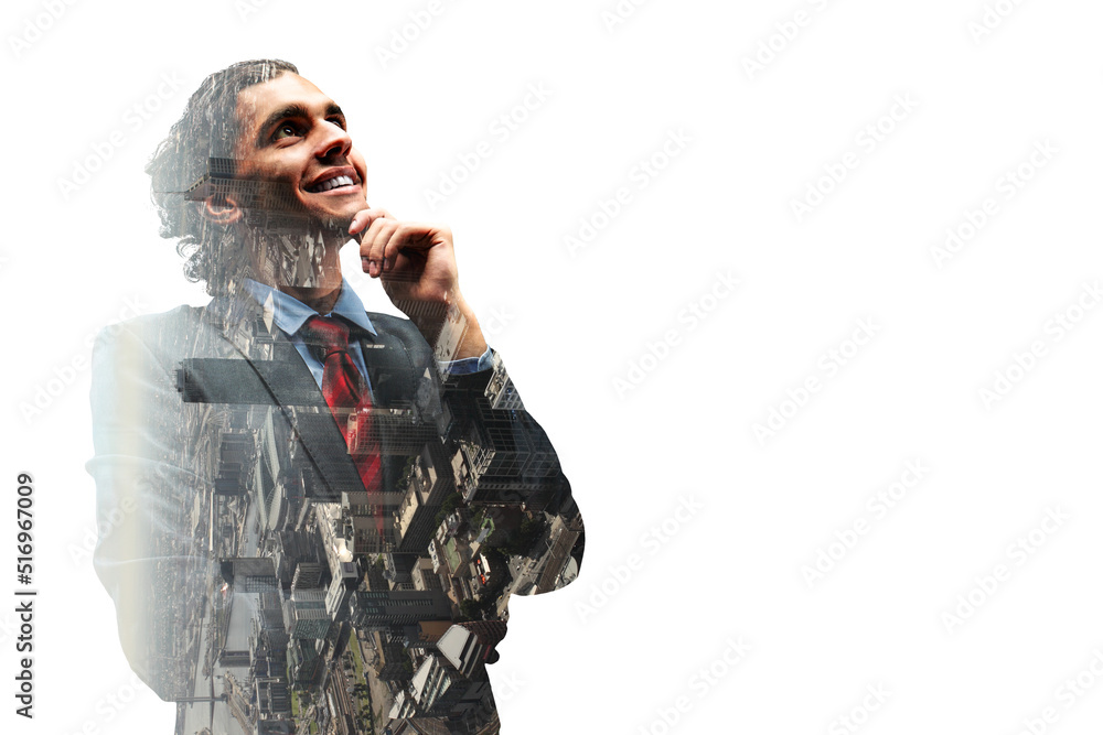 Portrait of an handsome confident business man Portrait of an handsome confident business man