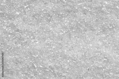 texture of granulated sugar close up, macro.