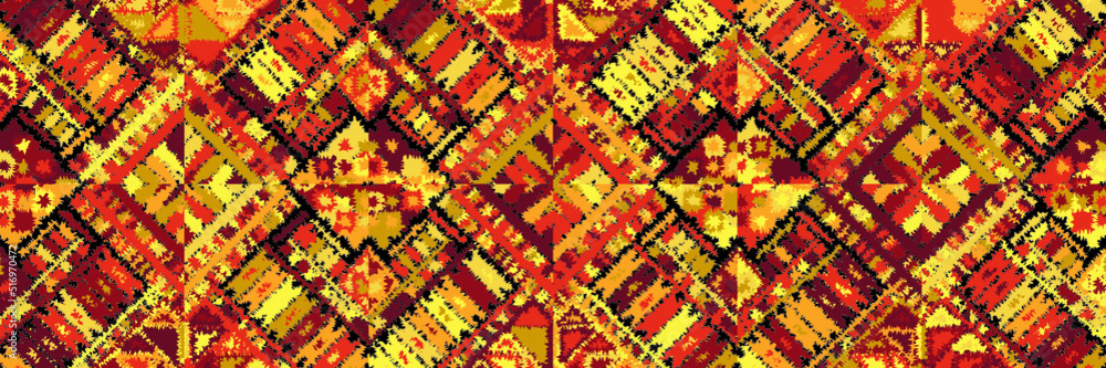 Ethnic carpet with geometric mosaic aztec style stripes on tile. majolica Antique interior,modern rugs,geographic print on kente clot textile.Tribal vector ornament seamless african pattern.multicolor Ethnic carpet with geometric mosaic aztec style stripes on tile. majolica Antique interior,modern rugs,geographic print on kente clot textile.Tribal vector ornament seamless african pattern.multicolor