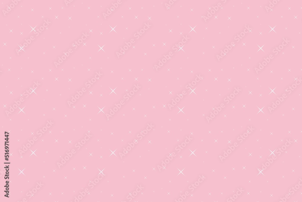 Art & Illustration Factory textiles. Pattern for girls. Pink with stars. Art & Illustration Factory textiles. Pattern for girls. Pink with stars.