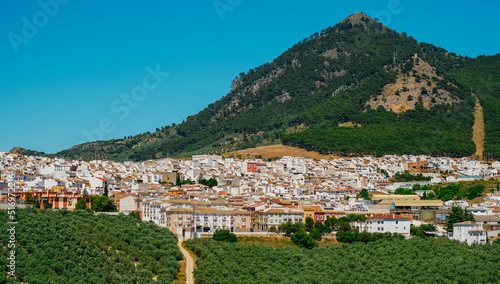 panoramic view of Rute, in Andalusia, Spain