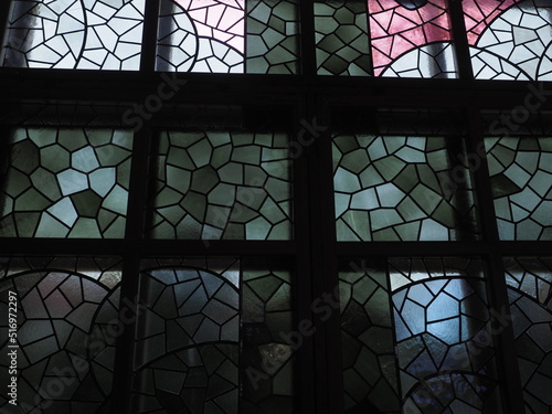 Wallpaper Mural A part of the Stained glass window of Tampere Cathedral, Tampere Finland Torontodigital.ca