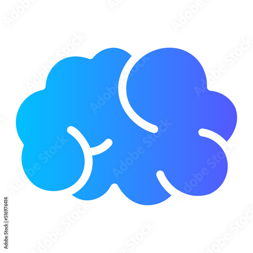 brainstorm gradient icon