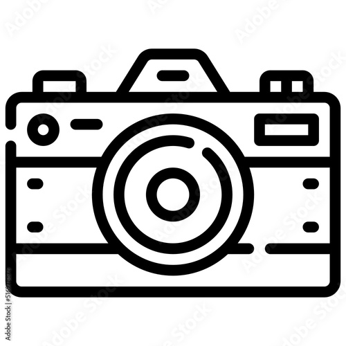 CAMERA line icon,linear,outline,graphic,illustration