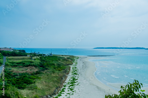Obraz na płótnie 角島大橋 w salonie
