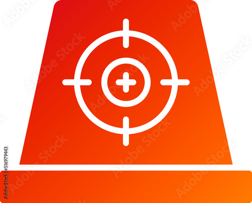 Red Dot Sight Icon Style