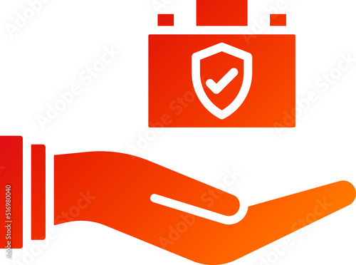 Employer Sponsored Insurance Icon Style