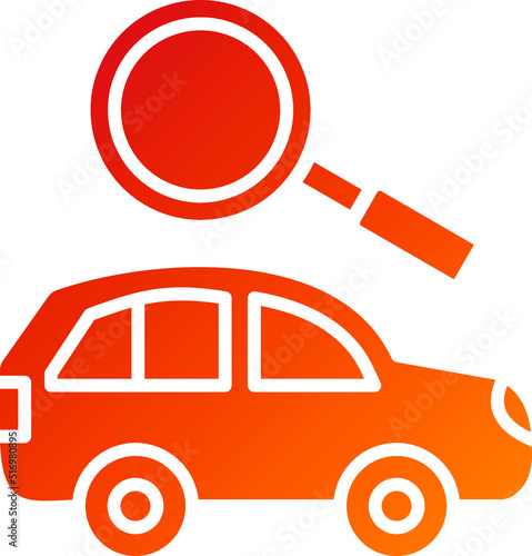 Car Finder Icon Style