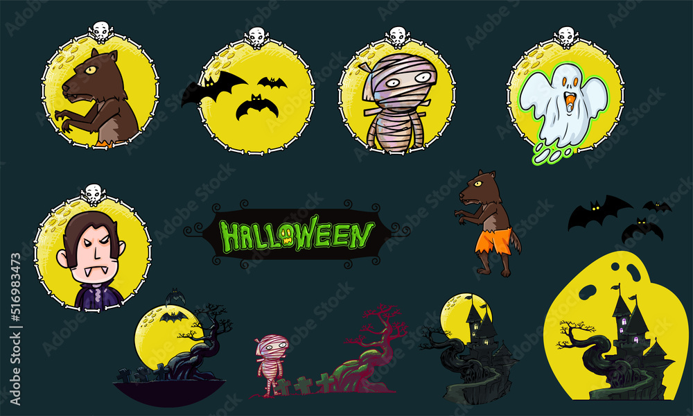 Fototapeta premium Halloween02