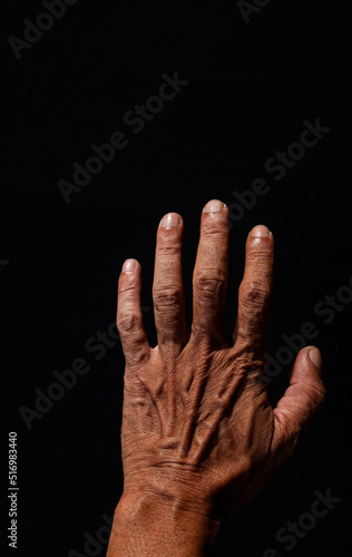 the surface of the hand © photobc1