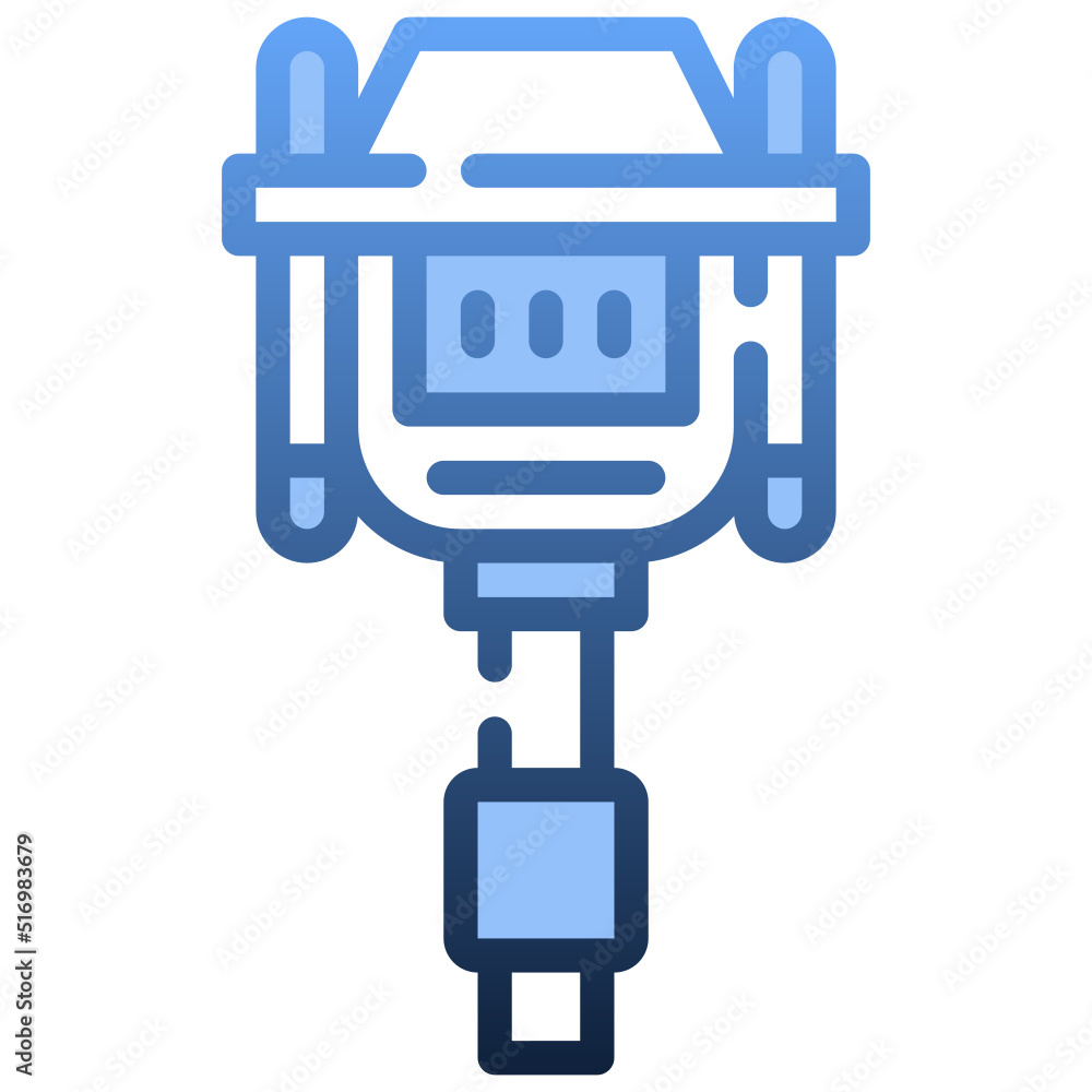 VGA CABLE Gradient icon,linear,outline,graphic,illustration VGA CABLE Gradient icon,linear,outline,graphic,illustration