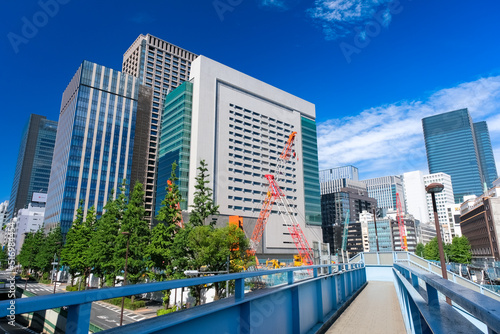 東京都中央区 日本橋1丁目のオフィス街 photo