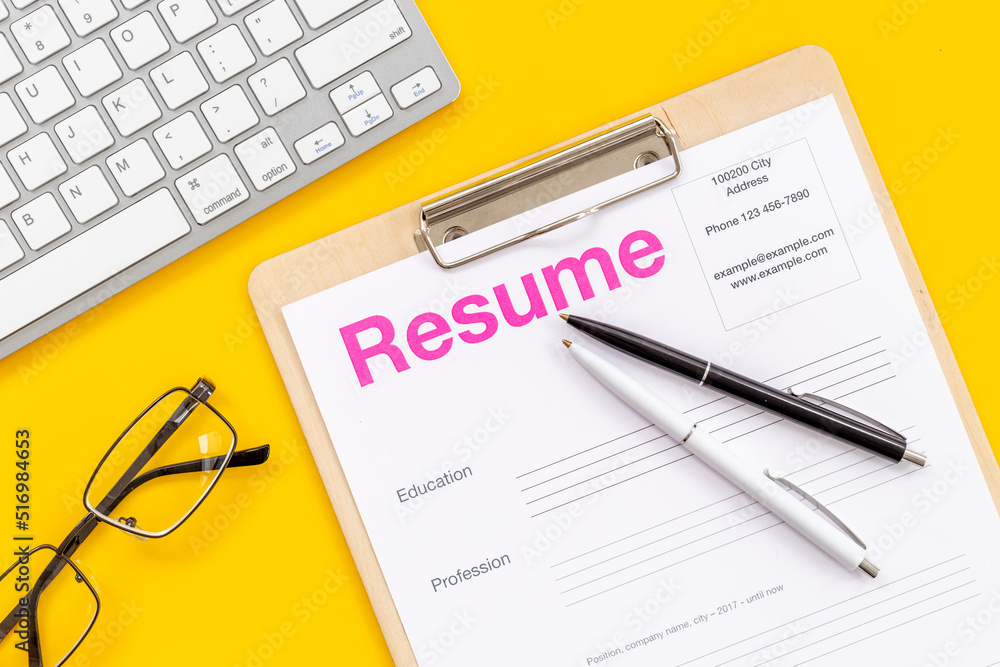 We are hiring. Resume application form ready to be reviewed We are hiring. Resume application form ready to be reviewed
