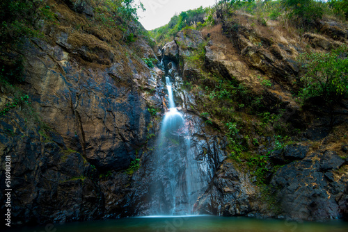 Fototapeta Naklejka Na Ścianę i Meble -  waterfall in the mountains with the nature is beautiful