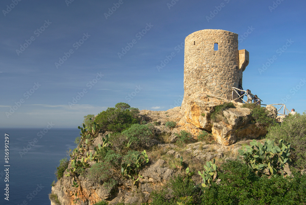 Torre de Es Verger(s.XVI).Banyalbufar.Tramuntana.Mallorca.Baleares.España.