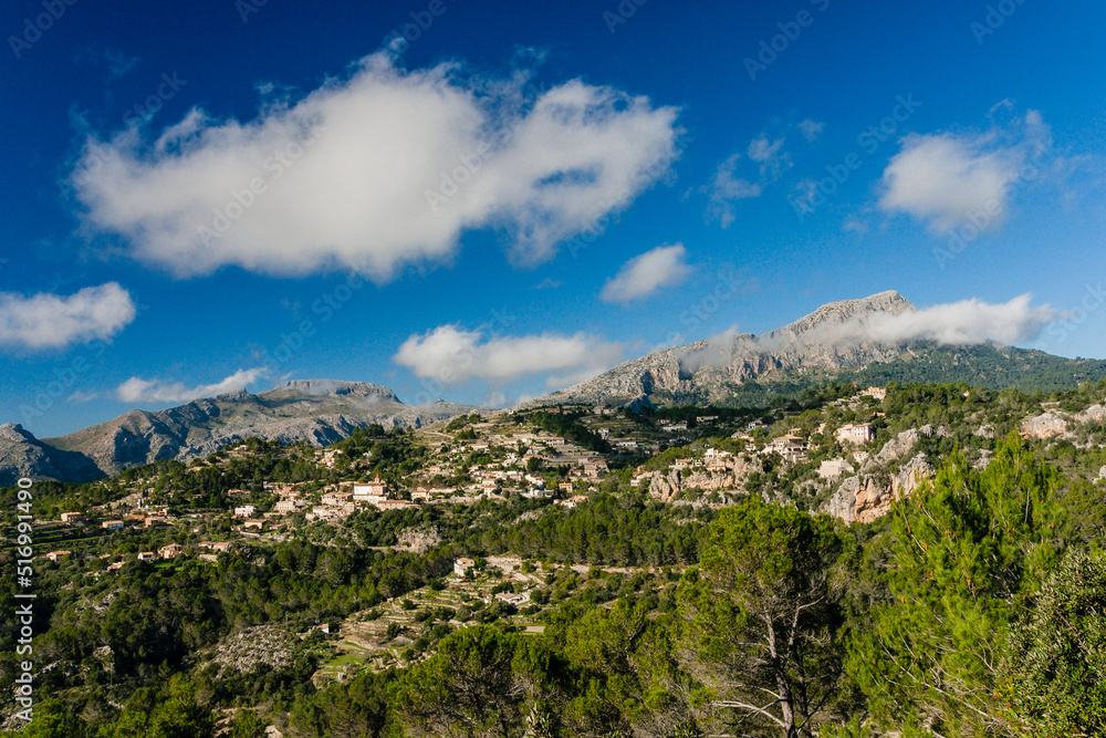 Puig de Galatzo, 1027 metros. Sierra de Tramuntana. Mallorca. Islas Baleares. Spain.