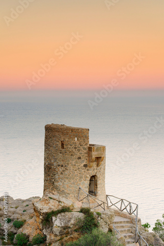 Torre des Verger (s.XVI).Banyalbufar.Sierra de Tramuntana.Mallorca.Islas Baleares. España.