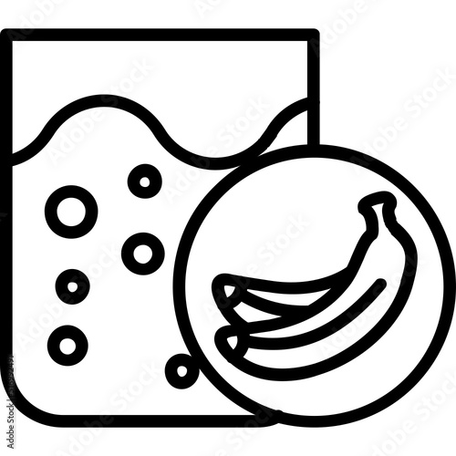 Banana Shake Icon