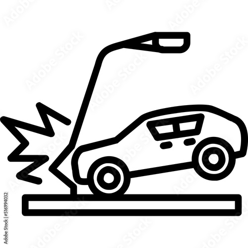 Accident Car Icon