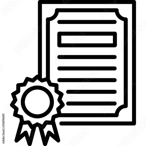 Certificate Icon