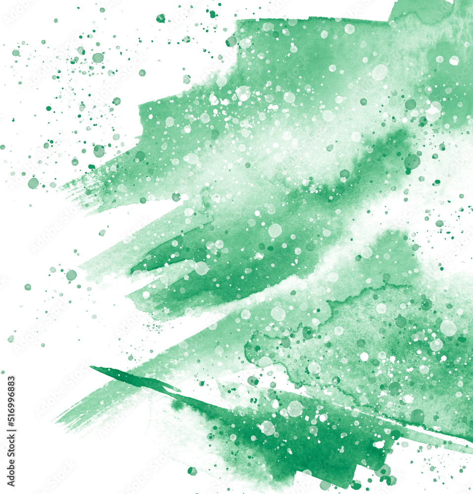 Watercolor green background, blot, blob, splash of green paint. Watercolor field, meadow, spot, abstraction. Wild grass, bushes, country abstract landscape. Watercolor Watercolor green background, blot, blob, splash of green paint. Watercolor field, meadow, spot, abstraction. Wild grass, bushes, country abstract landscape. Watercolor