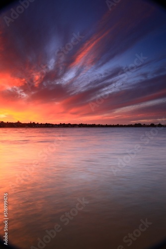 sunset over the sea © alangjoseph