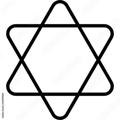 Hexagram Icon