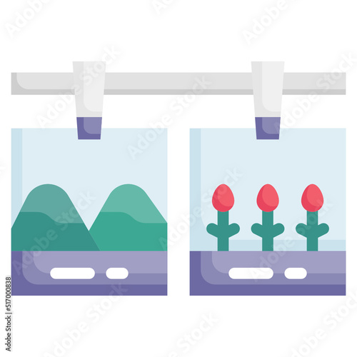 PICTURES flat icon,linear,outline,graphic,illustration