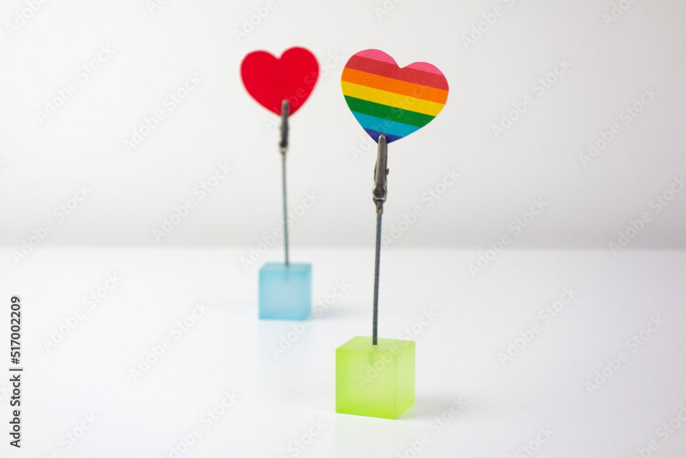 Pareja de corazones Pareja de corazones