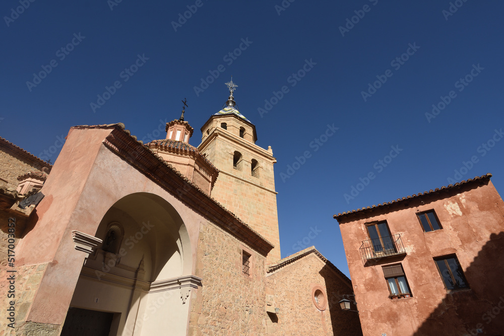 cathedral of  Albarracin, Teruel province, Aragon, Spain