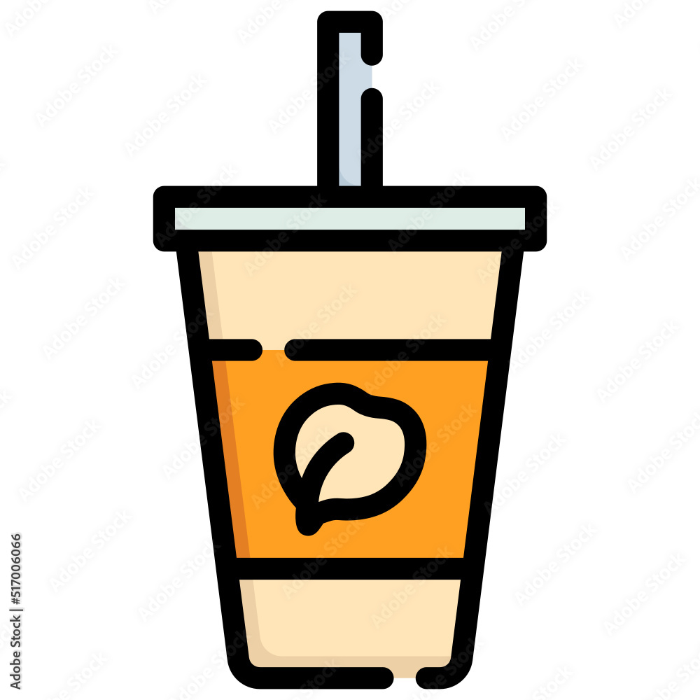 PEACHTEA filled outline icon,linear,outline,graphic,illustration