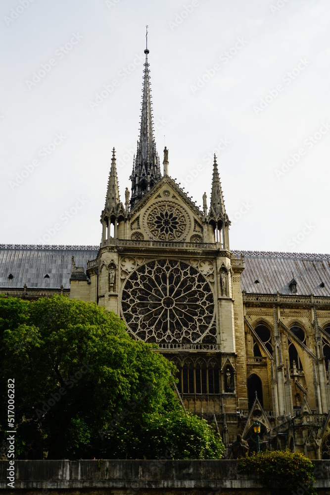 Obraz premium notre dame cathedral in paris, france