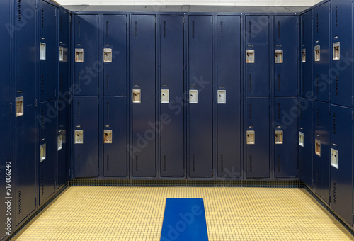 Obraz na płótnie Vestiaires de centre sportif