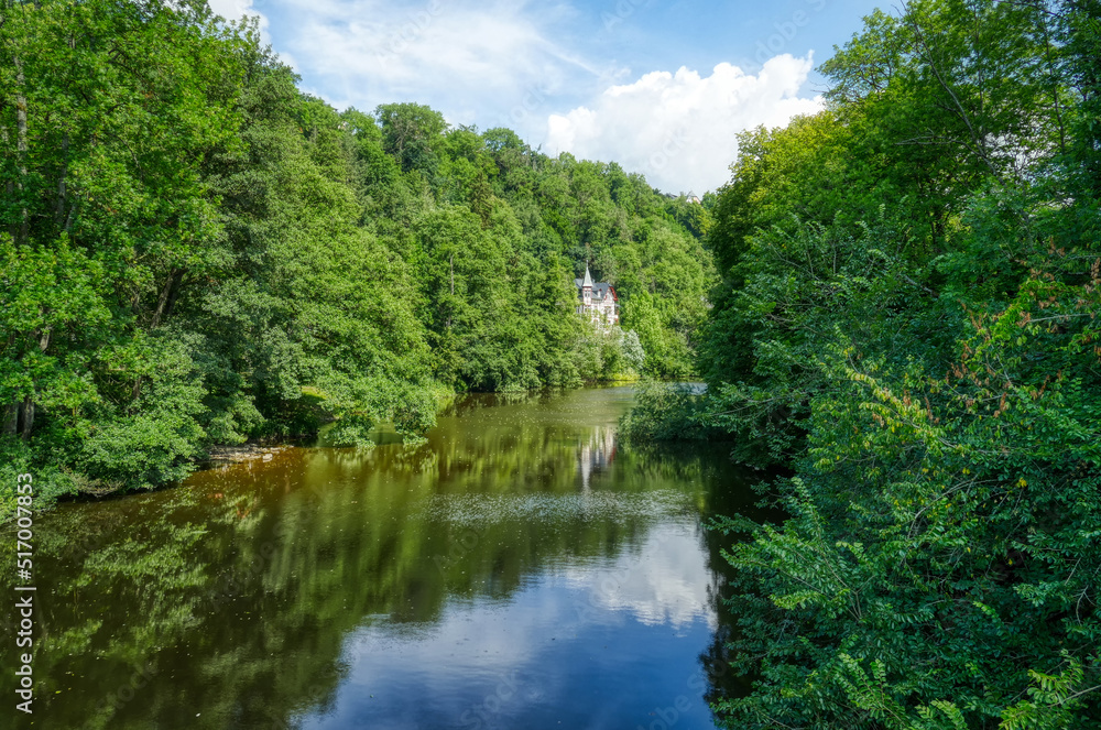 Berge an der Lahn in Weilburg