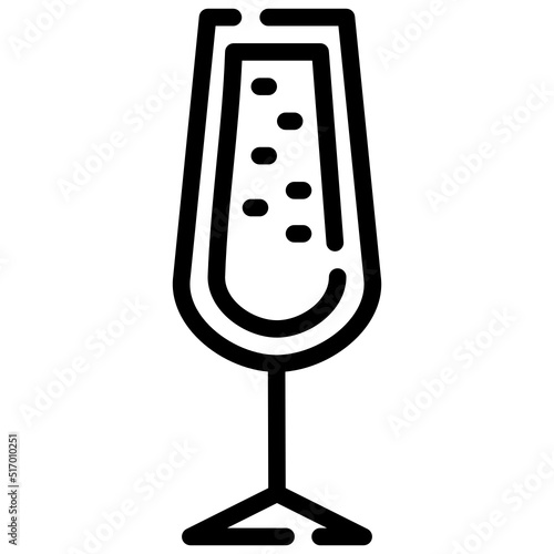 MOCKCHAMPAGNE line icon,linear,outline,graphic,illustration